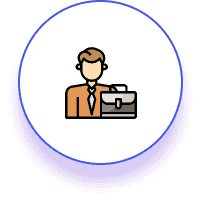 Profile icon representing global employer tie-ups