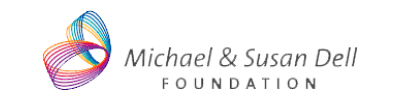 Logo of Michael & Susan Dell Foundation, supporting global education and health initiatives