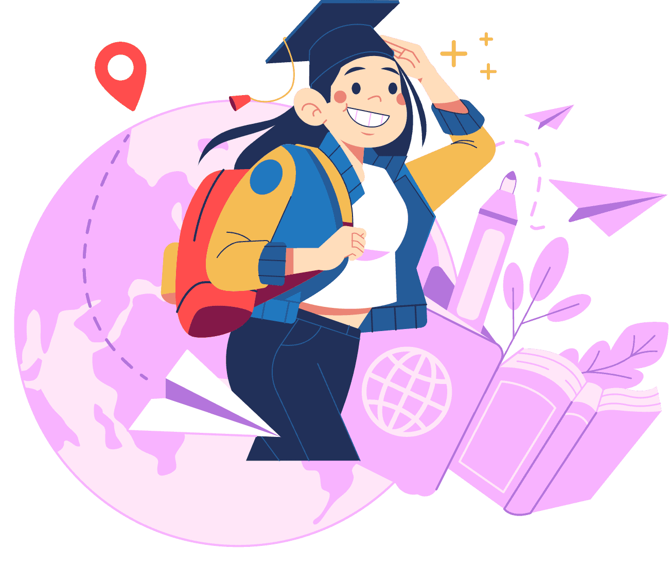 Portrait of a female showcasing her work as a fashion designer